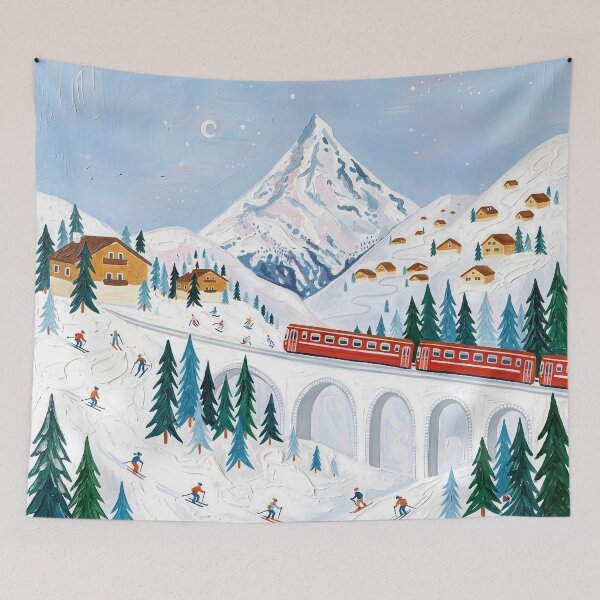 Item preview, Zermatt, Switzerland designed and sold by POSTERIOCREW.