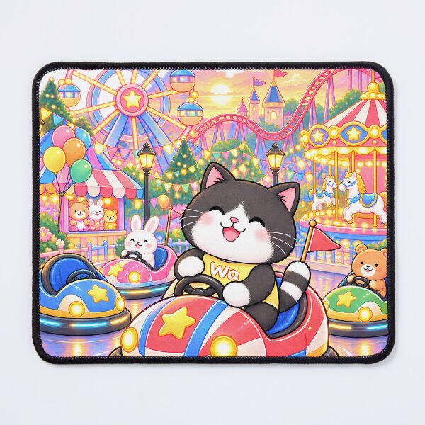 Item preview, Wa Kawaii Bumper Car Cat designed and sold by Wawa5656.