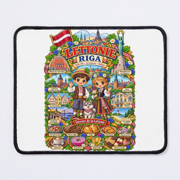 Item preview, Riga, Latvia – Kawaii Trip, Latvian Culture and Flavours of Riga designed and sold by Cifi64.