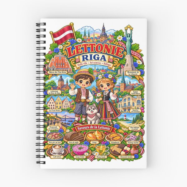 Item preview, Riga, Latvia – Kawaii Trip, Latvian Culture and Flavours of Riga designed and sold by Cifi64.