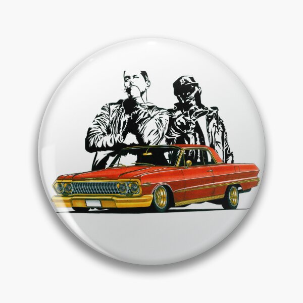 Item preview, Exclusive drawing modern famous american lowrider 1963 Chevy Impala V8 Coupe designed and sold by Cars23.