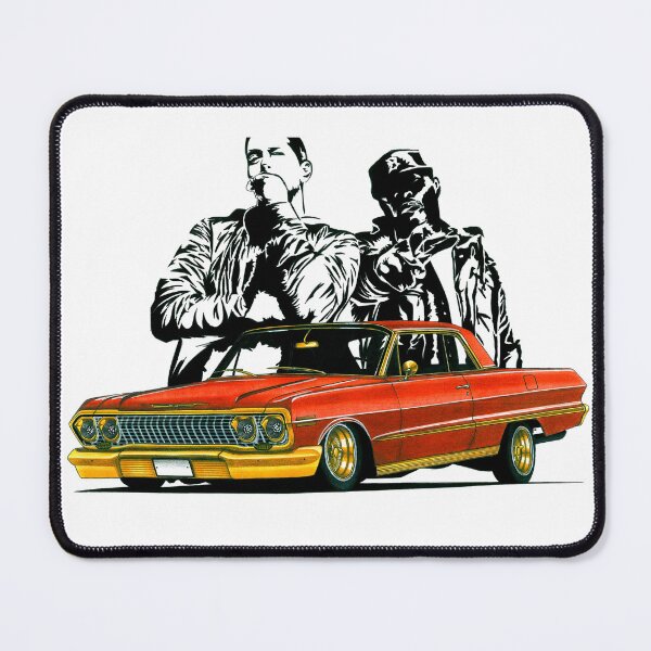 Item preview, Exclusive drawing modern famous american lowrider 1963 Chevy Impala V8 Coupe designed and sold by Cars23.