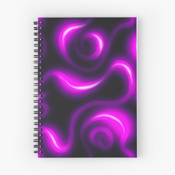 Item preview, Purple neon pattern dark mode designed and sold by nickardi.