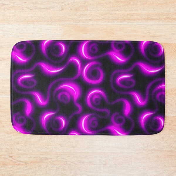 Item preview, Purple neon pattern dark mode designed and sold by nickardi.