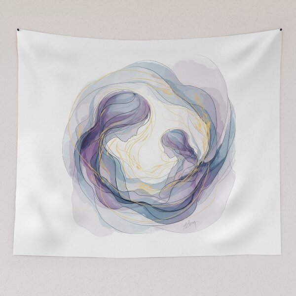 Item preview, Abbraccio di Luce - Madre e Figlia designed and sold by GSphotoclick.