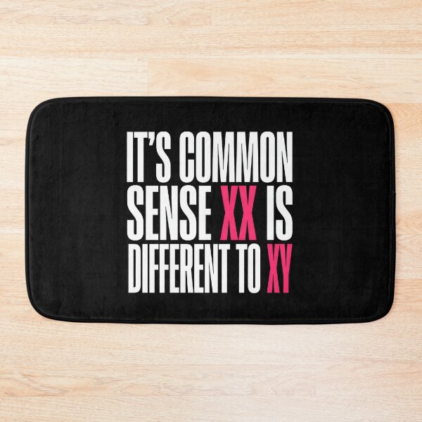 Item preview, It's Common Sense XX is Different to XY Girls Sports designed and sold by Redgiant87x.