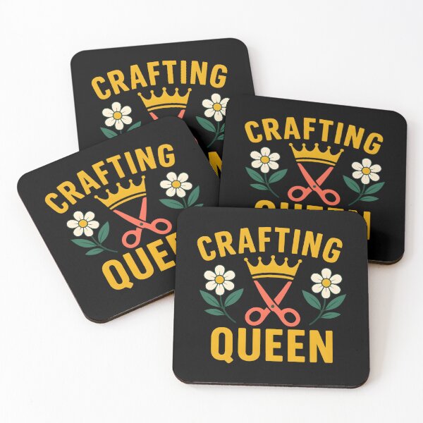 Item preview, Crafting Queen Scissors And Crown Floral designed and sold by Photo-Sphere101.