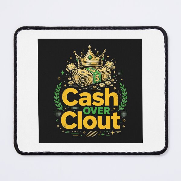 Item preview, Cash Over Clout | Money Hustle Streetwear T-Shirt designed and sold by Softlife by Harvir.