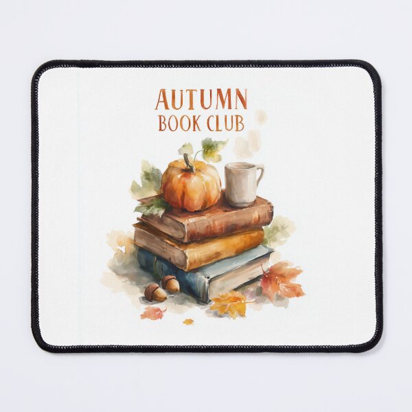Item preview, Autumn Book Club – Cozy Reading Watercolor designed and sold by Helenaphotoart.