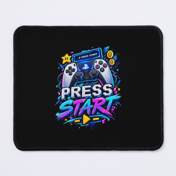 Item preview, Press Start Retro Gaming Controller – Pixel Arcade Gamer Design designed and sold by vizion design.