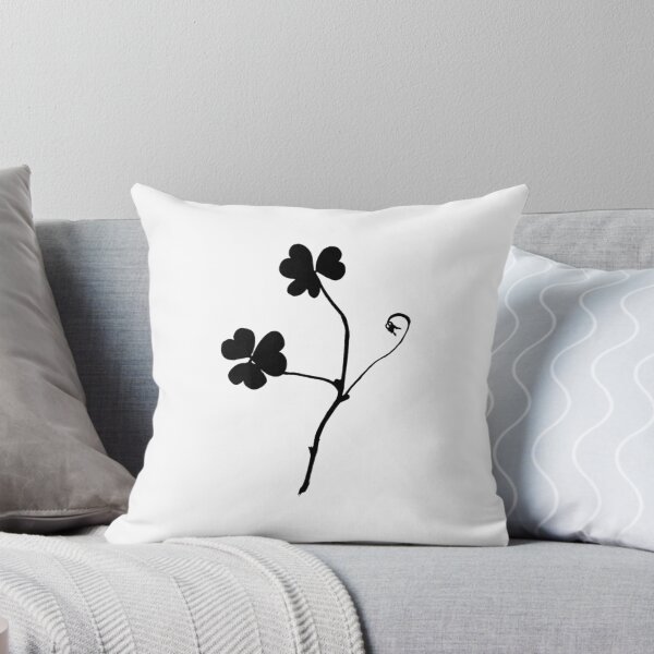Item preview, Three Leaf Clover Botanical Silhouette – Original Cyanotype Plant Art designed and sold by The Snarky Ph.D.: A Study in Botanicals .