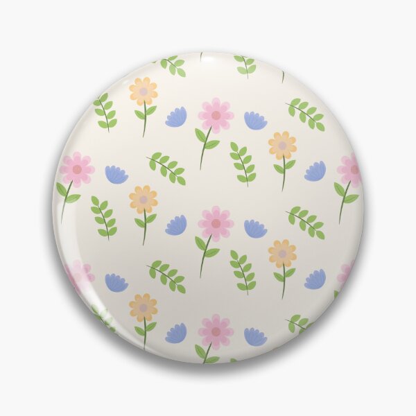 Item preview, Cute Pastel Wildflowers FloralPattern Illustration designed and sold by Sietiva Diseño Creativo.