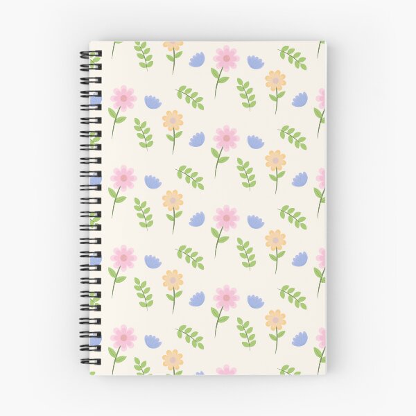 Item preview, Cute Pastel Wildflowers FloralPattern Illustration designed and sold by Sietiva Diseño Creativo.