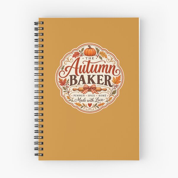 Item preview, The Autumn Baker — Made with Love designed and sold by Novel Works Studio.