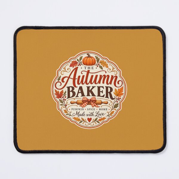 Item preview, The Autumn Baker — Made with Love designed and sold by Novel Works Studio.