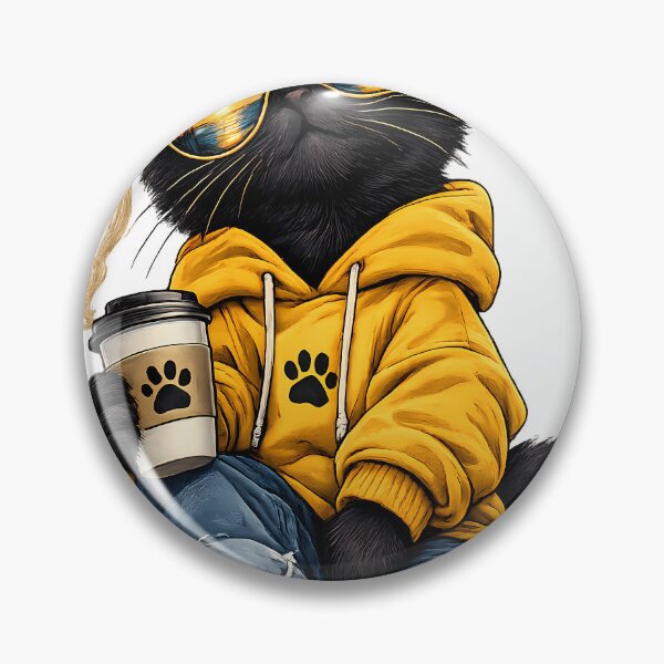 Item preview, Stylish Black Cat Streetwear designed and sold by AhmedAwny7.
