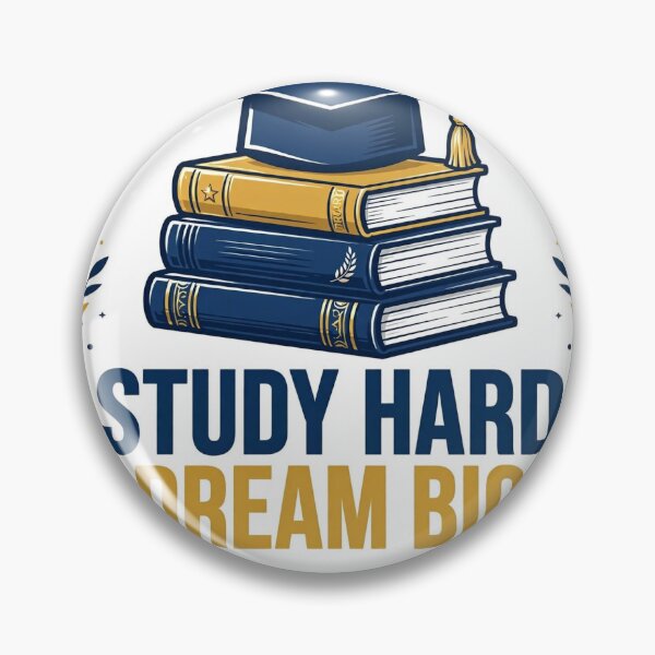 Item preview, Study Hard Dream Big | Student Motivation Quote T-Shirt designed and sold by Softlife by Harvir.