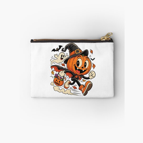 Item preview, Running Pumpkin Halloween Vintage Cartoon designed and sold by afr-saad.