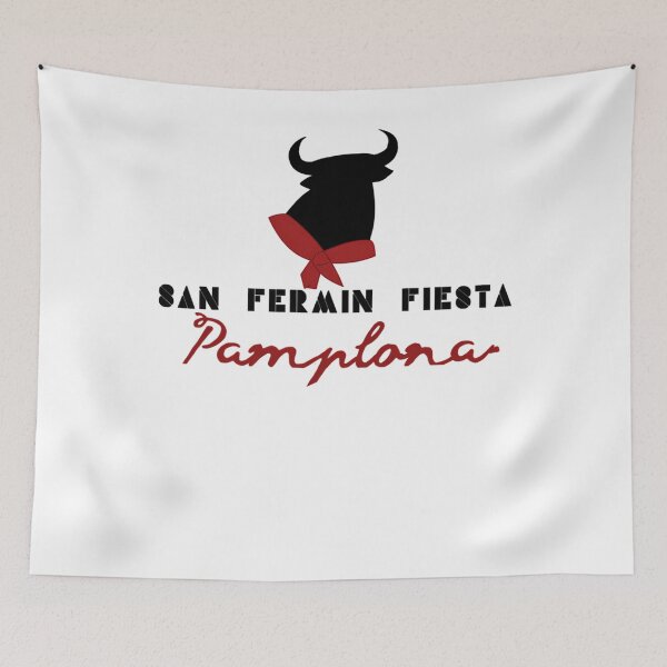 Item preview, SAN FERMIN RUNNING WITH THE BULLS AT PAMPLONA designed and sold by MadeThisFMeS.