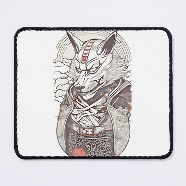 Item preview, Kitsune Samurai PERFECT GIFT FOR YOU AND FRIENDS designed and sold by Geraldo Gonzalez.