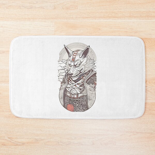 Item preview, Kitsune Samurai PERFECT GIFT FOR YOU AND FRIENDS designed and sold by Geraldo Gonzalez.