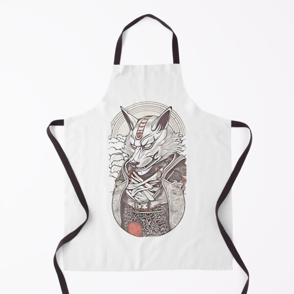 Aperçu de l'œuvre Kitsune Samurai - CADEAU PARFAIT POUR VOUS ET VOS AMIS créée et vendue par Geraldo Gonzalez.