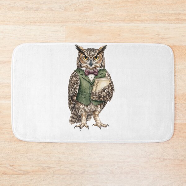 Item preview, Wise Owl Professor with Book designed and sold by Roy & Tiffany.