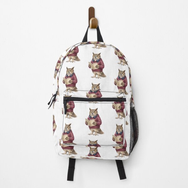 Item preview, Studying Owl Student in Hoodie Reading designed and sold by Roy & Tiffany.