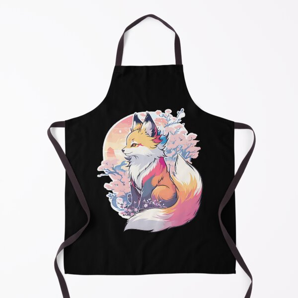 Item preview, Japanese Fox Kawaii Kitsune Japanese Mythical Creature Kitsune Girl ⭐⭐⭐⭐⭐ designed and sold by Geraldo Gonzalez.