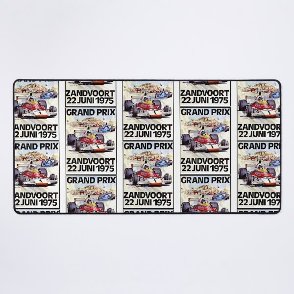 Item preview, Zandvoort Grand Prix Vintage 1975 Auto Racing Print designed and sold by Royal-teiner.