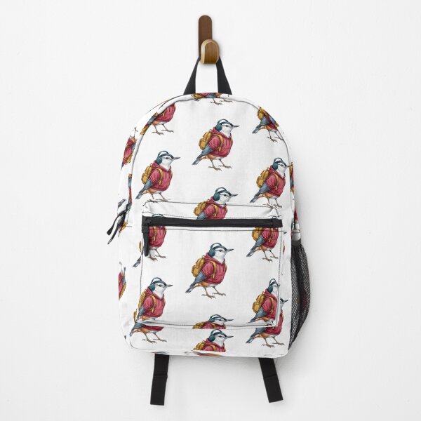 Item preview, Cool Nuthatch Bird in Hoodie with Headphones designed and sold by Roy & Tiffany.