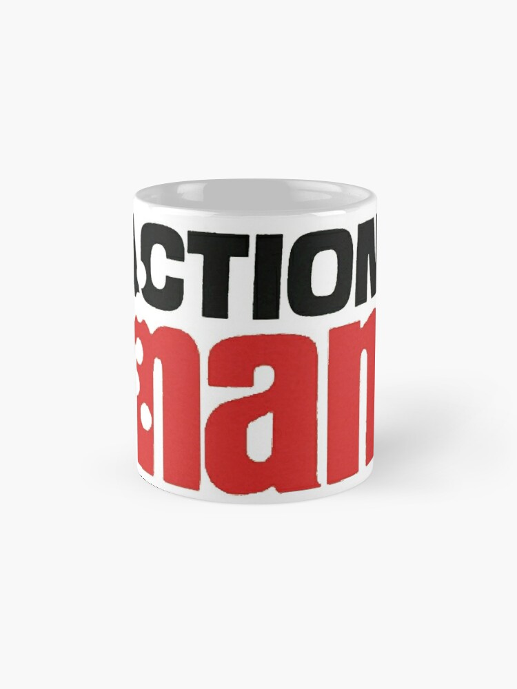 Action on sale man mug