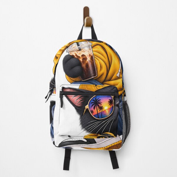 Item preview, Stylish Black Cat Summer Vibes designed and sold by AhmedAwny7.