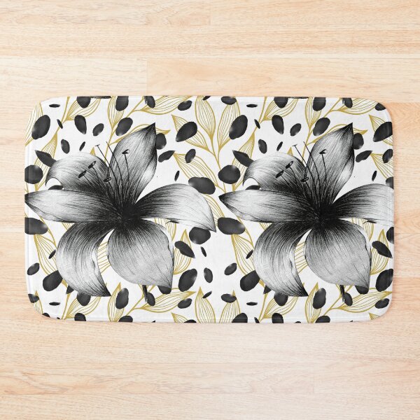 Item preview, Lírio preto e pétalas  designed and sold by DiFraia Studio.