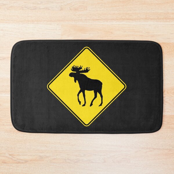 Item preview, Moose Crossing – High Visibility Wildlife Warning Graphic designed and sold by VoglR.