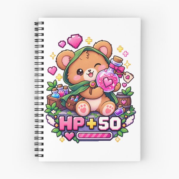 Item preview, Pixel Potion Bear – Cute RPG Fantasy Gamer designed and sold by JPCuteDesign.