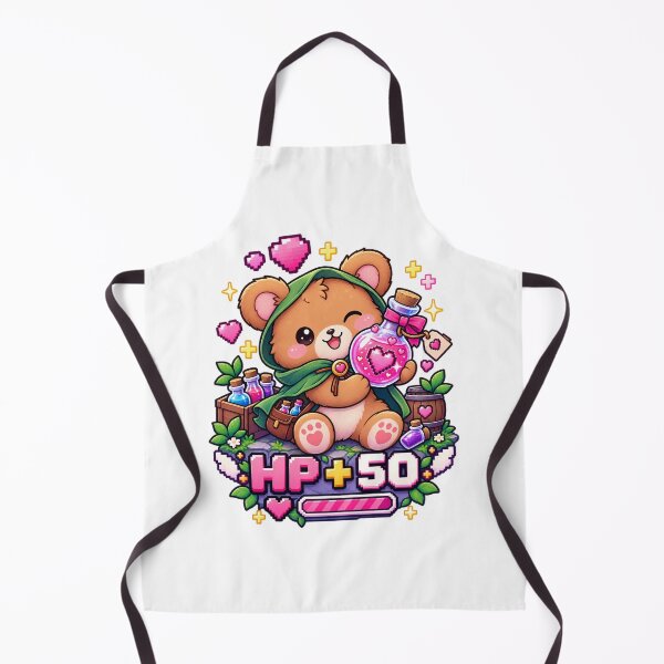 Item preview, Pixel Potion Bear – Cute RPG Fantasy Gamer designed and sold by JPCuteDesign.