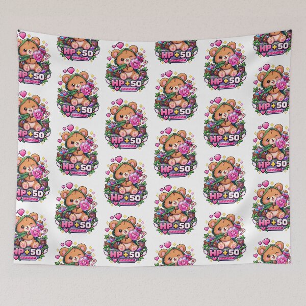 Item preview, Pixel Potion Bear – Cute RPG Fantasy Gamer designed and sold by JPCuteDesign.