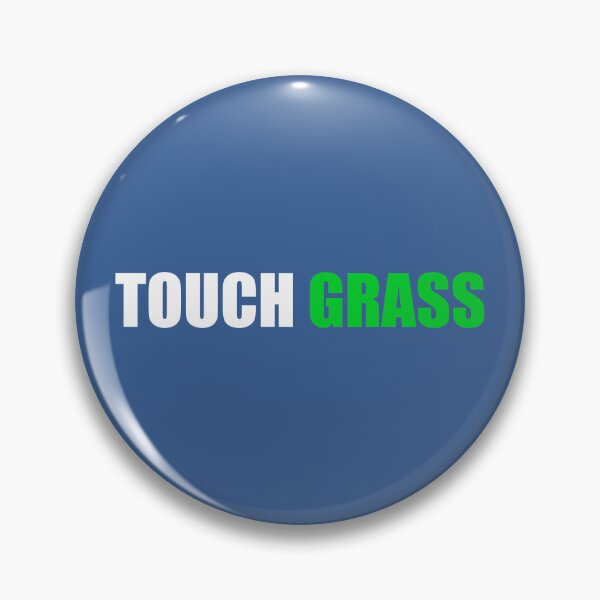 Item preview, Touch Grass Funny Nature Meme Quote T-Shirt designed and sold by SaraPixels.