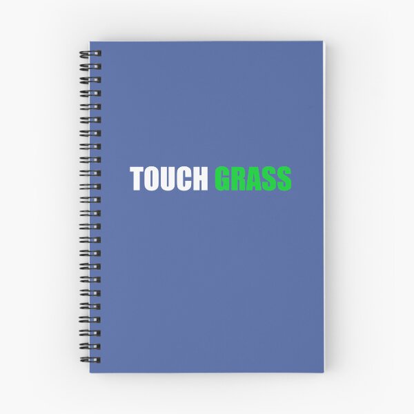 Item preview, Touch Grass Funny Nature Meme Quote T-Shirt designed and sold by SaraPixels.