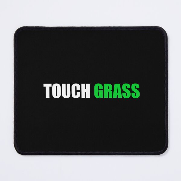 Item preview, Touch Grass Funny Nature Meme Quote T-Shirt designed and sold by SaraPixels.