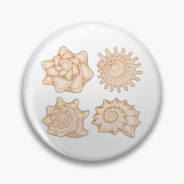 Item preview, Illustration with color graphic sea shells designed and sold by RizikCat.