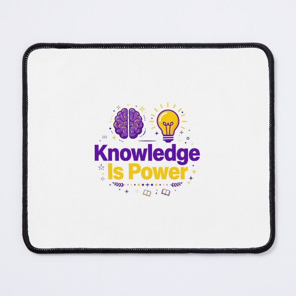 Item preview, Knowledge Is Power | Academic Motivation Quote T-Shirt designed and sold by Softlife by Harvir.