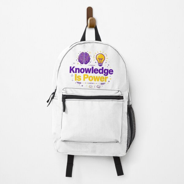 Item preview, Knowledge Is Power | Academic Motivation Quote T-Shirt designed and sold by Softlife by Harvir.