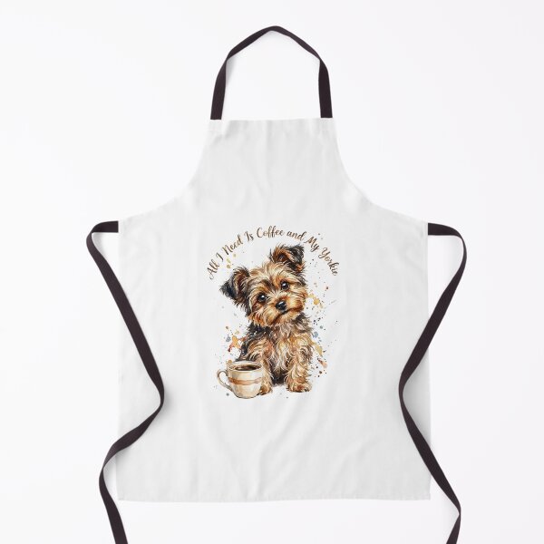 Item preview, All I Need Is Coffee and My Yorkie designed and sold by Steele-Art.