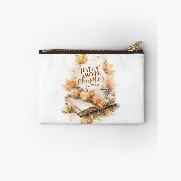 Item preview, Just One More Chapter – Fall Reading Watercolor designed and sold by Helenaphotoart.