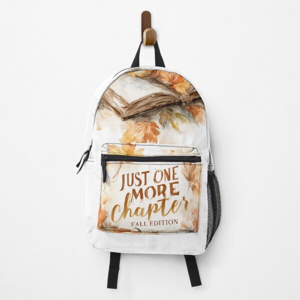 Item preview, Just One More Chapter – Fall Reading Watercolor designed and sold by Helenaphotoart.