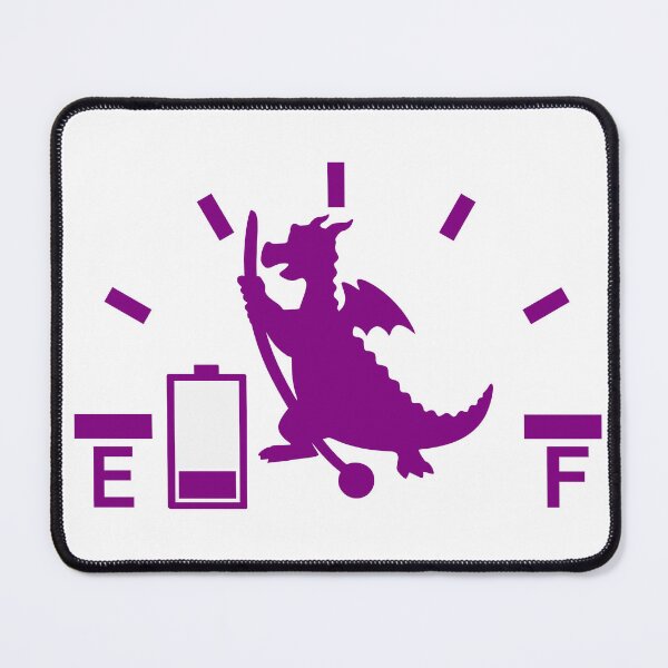 Item preview, Purple Figment Battery Gauge designed and sold by Douglas-Depot.