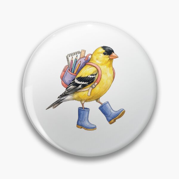 Item preview,  Goldfinch in Boots designed and sold by Roy & Tiffany.