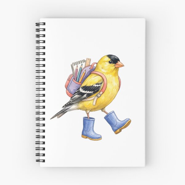 Item preview,  Goldfinch in Boots designed and sold by Tiffany Roy.
